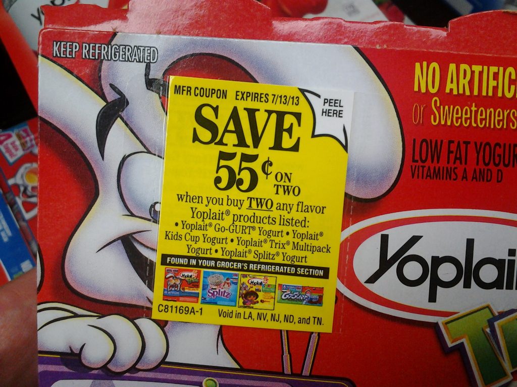 coupons on yogurt