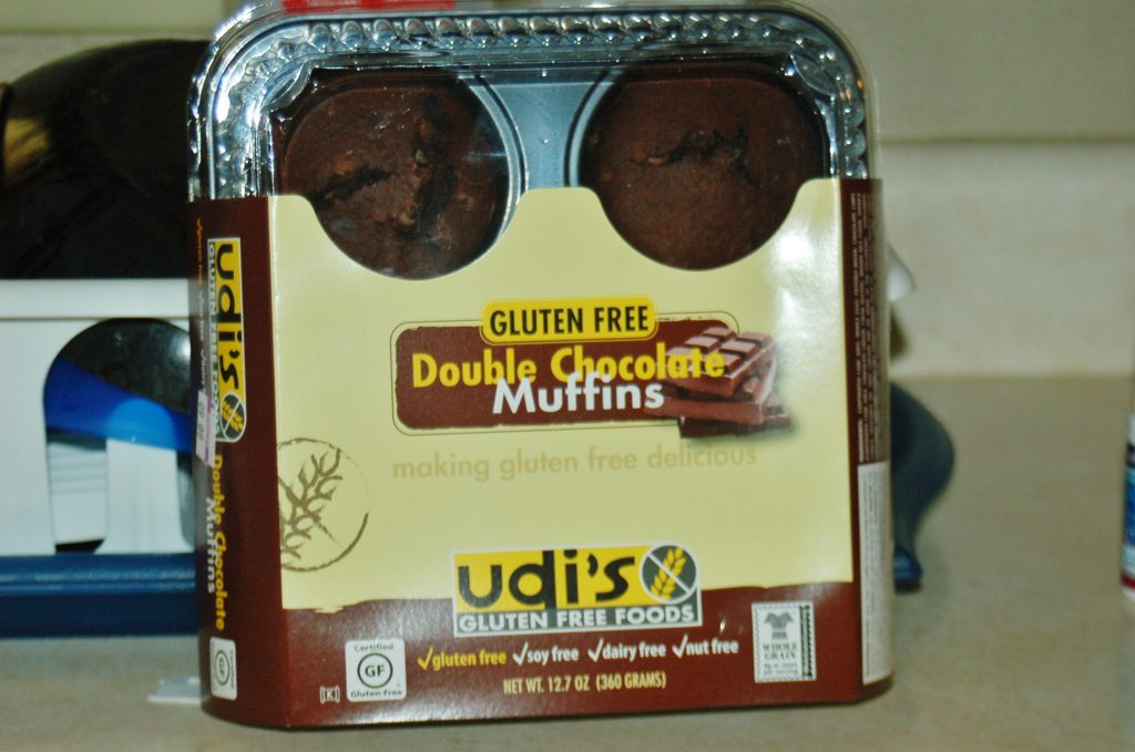 udi's gluten free double chocolate muffins