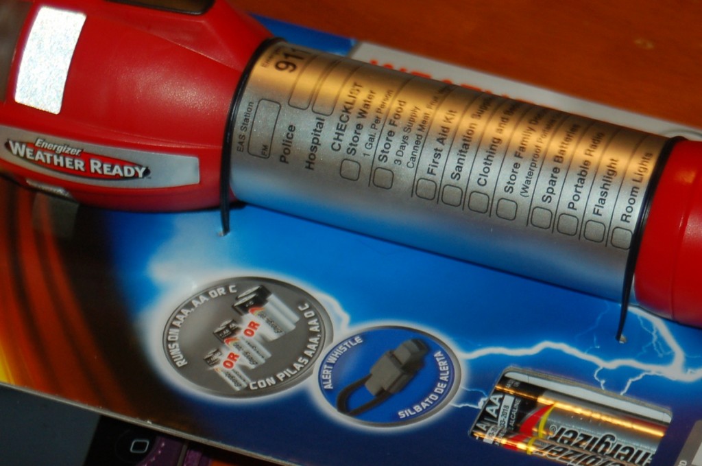 energizer weather ready emergency flashlight