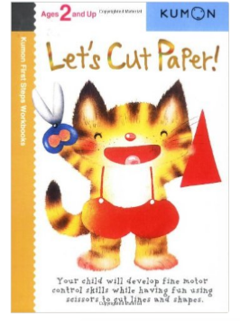 Kumon Educational Preschool Workbook Let's Cut Paper