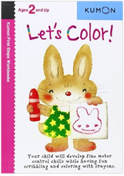 Kumon Educational Preschool Workbook Let's Color