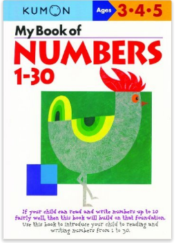 Kumon Educational Workbook Numbers