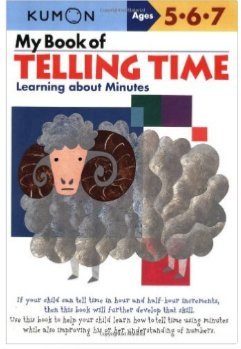 Kumon Educational Workbook Telling Time Clocks