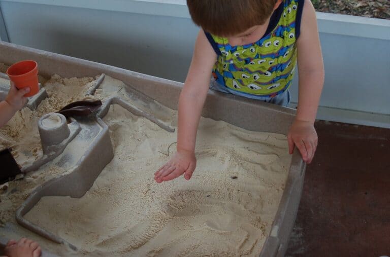 Learning Letters – Alphabet Sensory Sand Activity