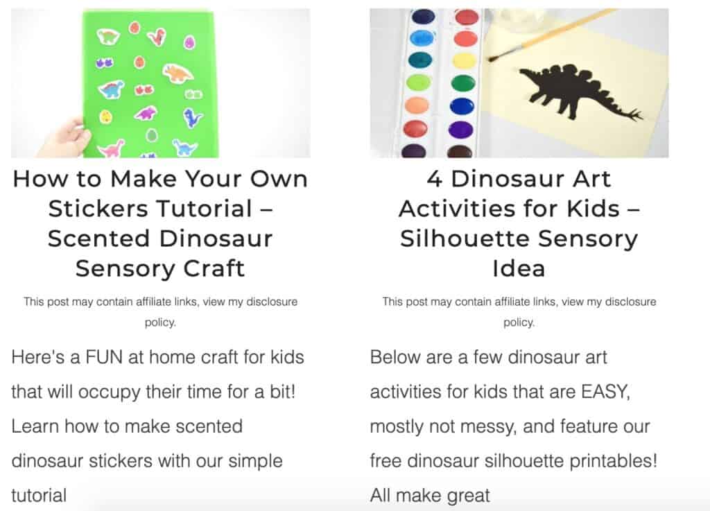 dinosaur activities for kids