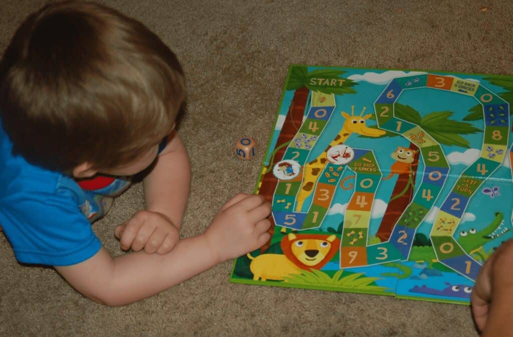 Number Hunt Math Game Review by Educational Insights