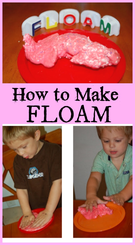 How to Make Floam recipe tutorial