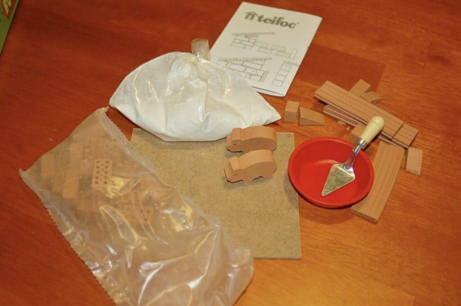 brick and mortar building kit supplies