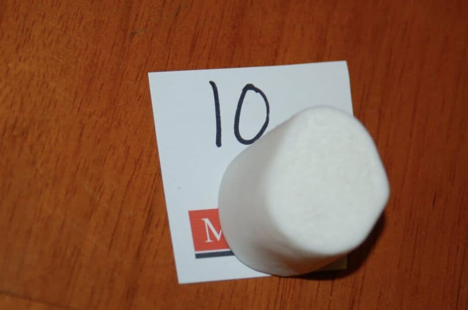 marshmallow numbers game