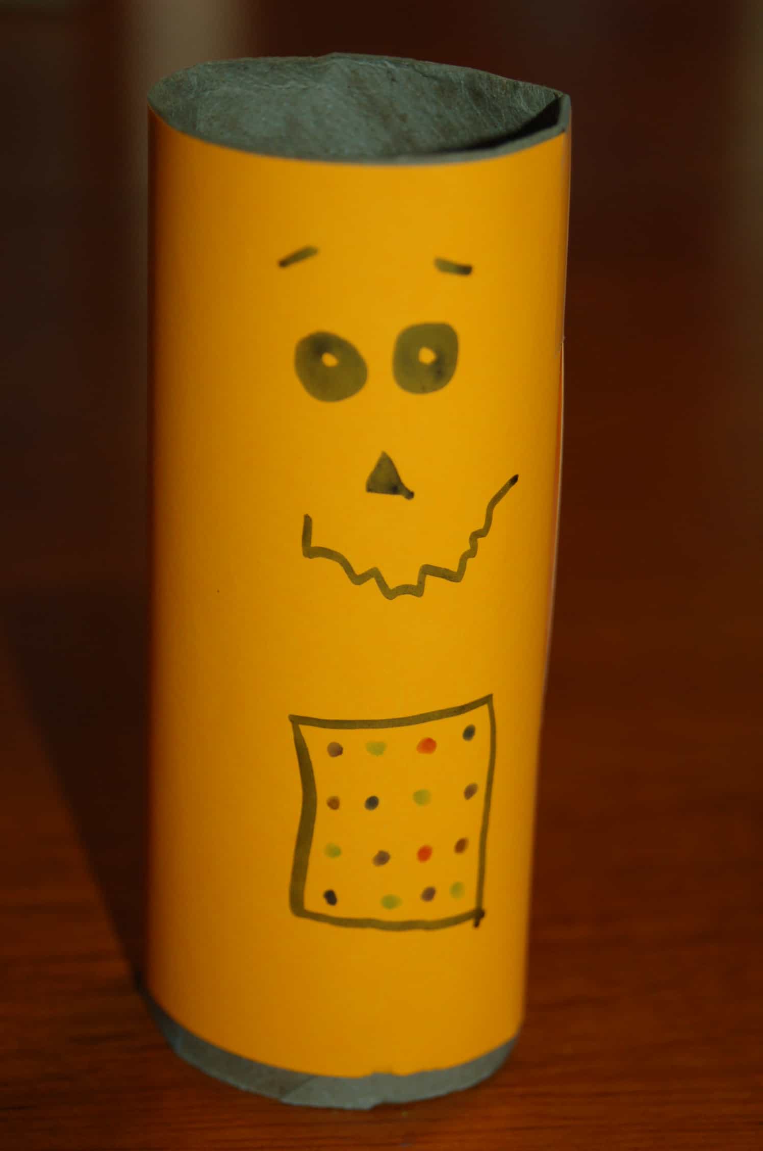 Preschool Robots Toilet Paper Tube Craft for Kids