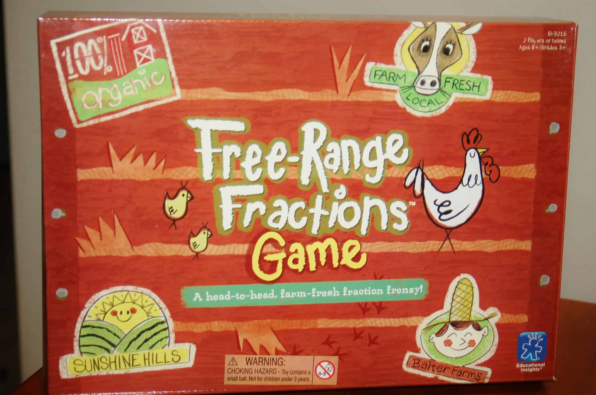 Free-Range Fractions Game Free-Range Fractions Game