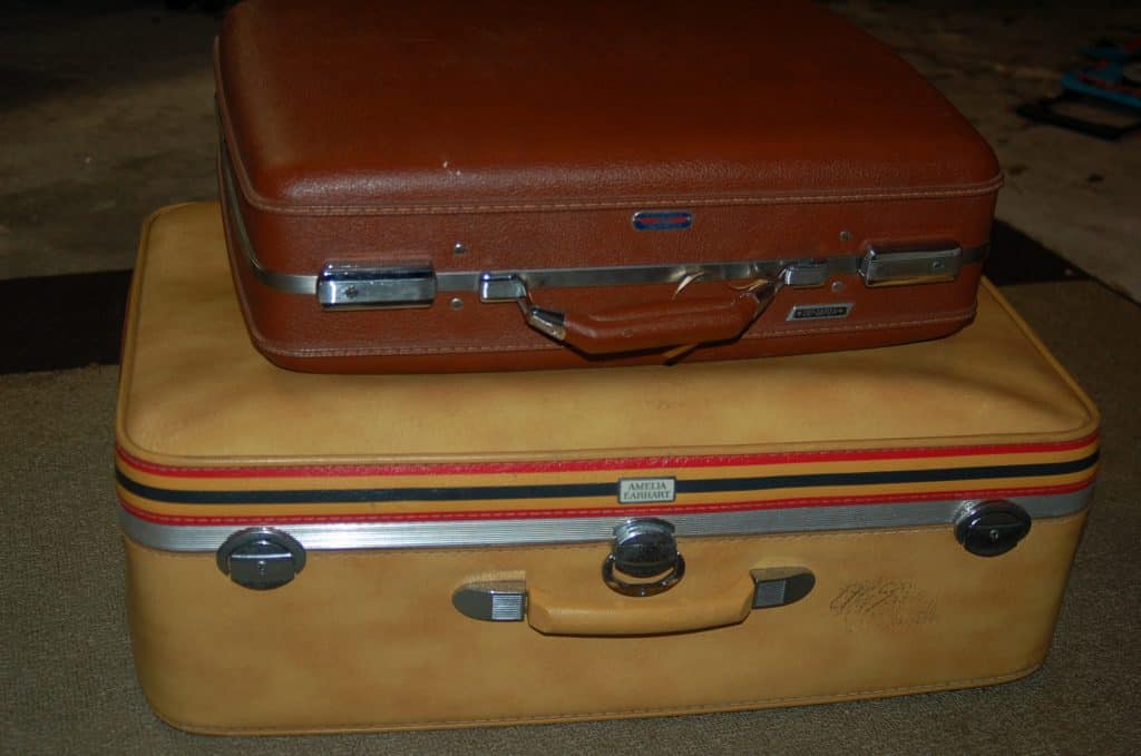 vintage suitcases