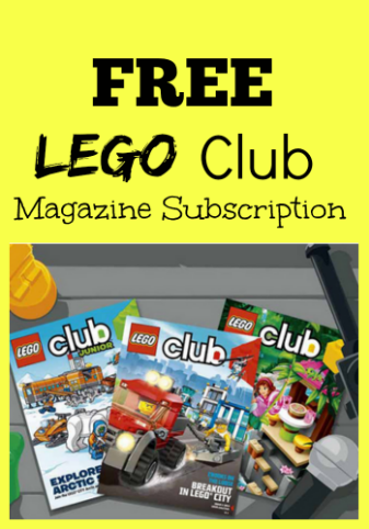 free LEGO club Magazine Subscription for Kids