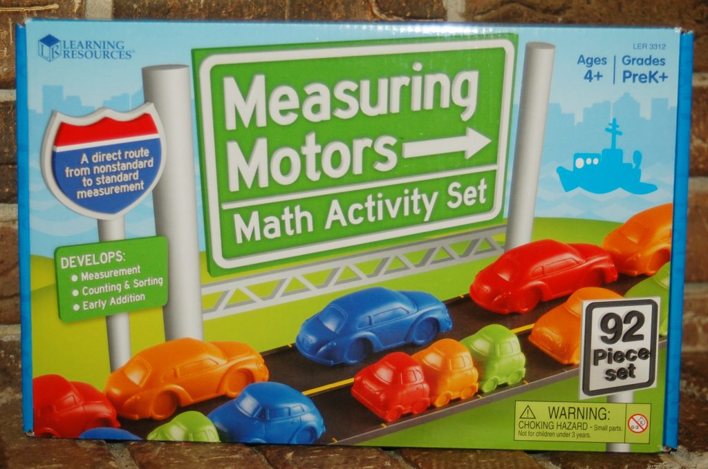 Measuring Motors Math Activity Set Review by Learning Resources