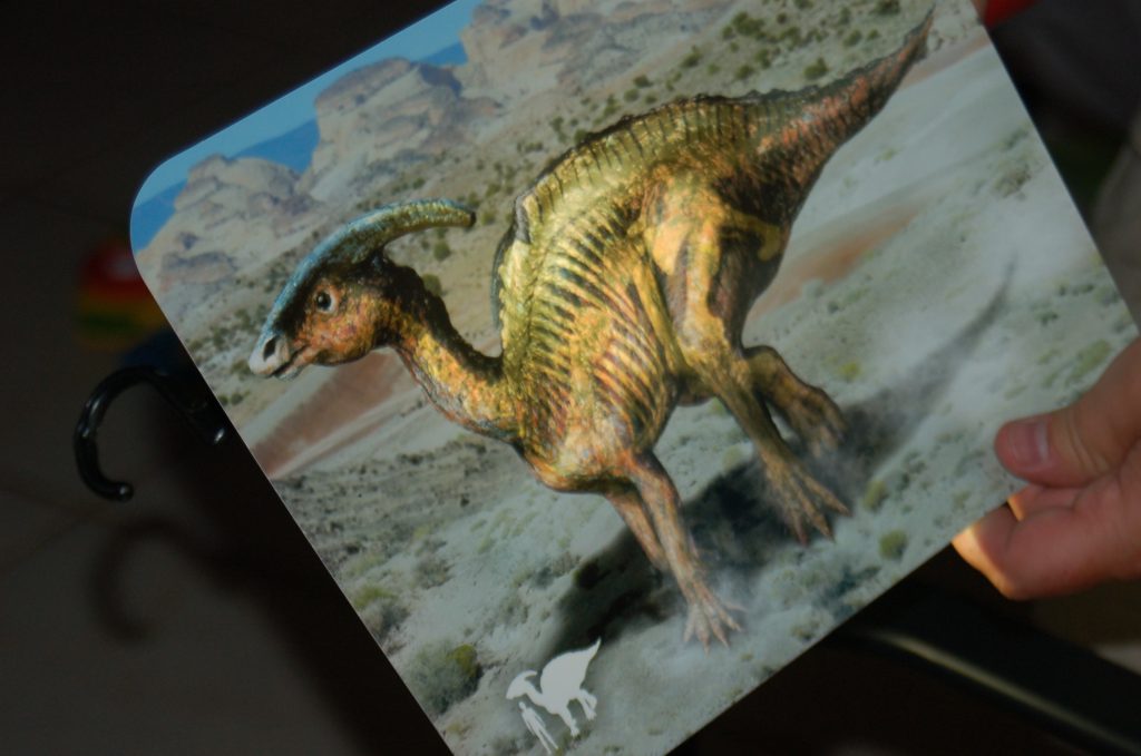 dinosaur xray card