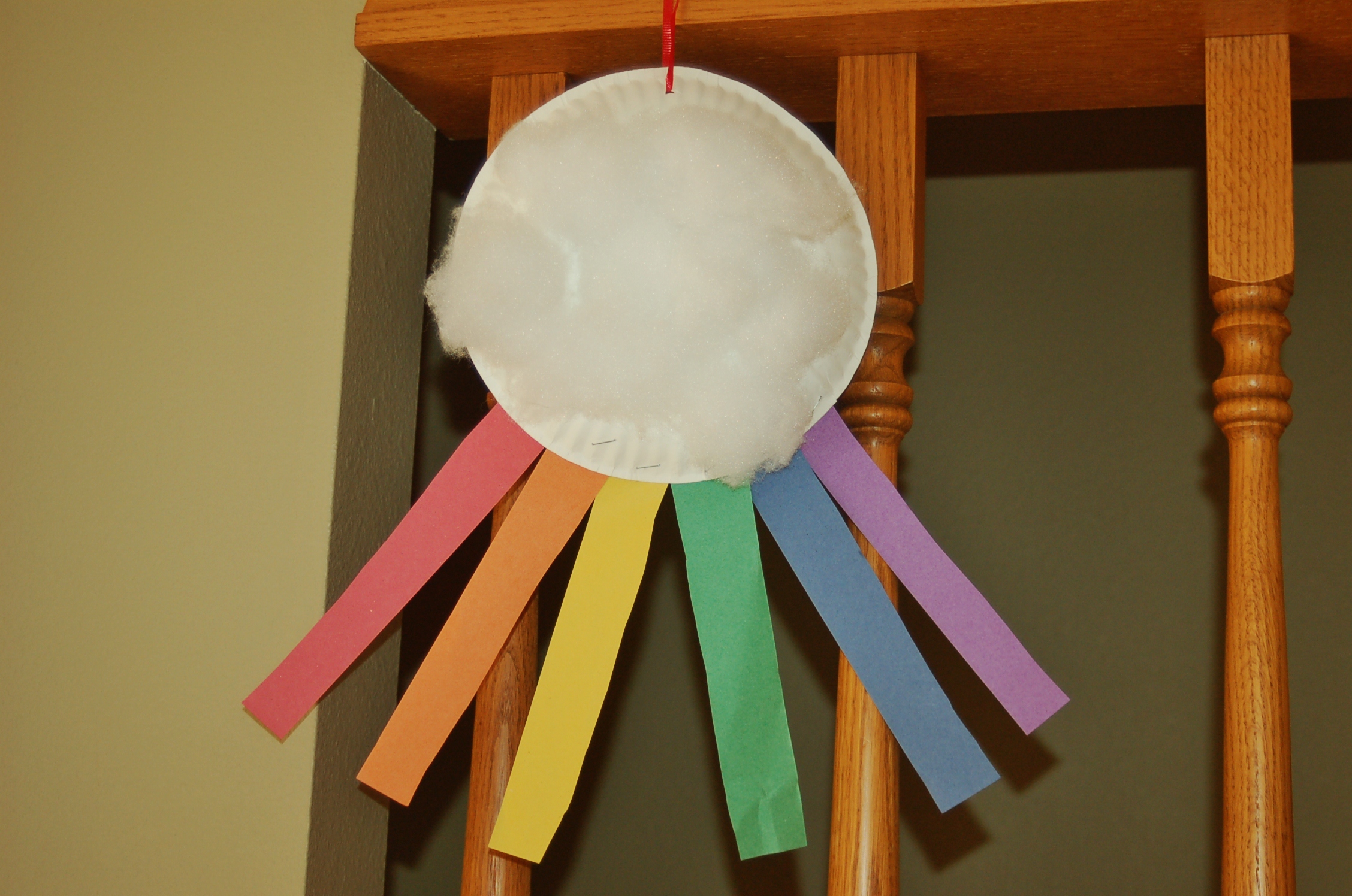 preschool rainbow craft learn your colors activity