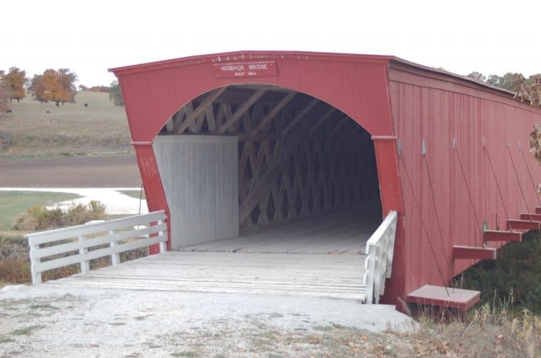 The Covered Bridges of Madison County & 1 Room Stone Schoolhouse