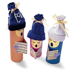 Collection Of Christmas And Holiday Recycled Toilet Paper Tube Crafts Surviving A Teacher S Salary