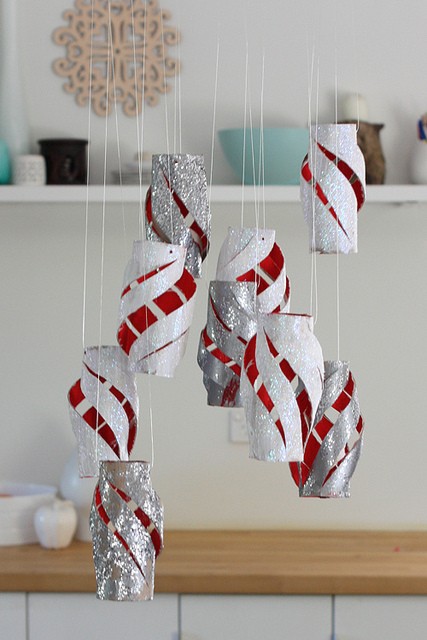 Collection of Christmas and Holiday Recycled Toilet Paper 