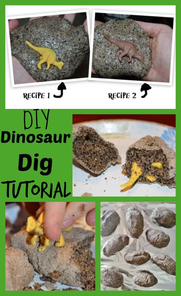 DIY Dinosaur Dig Tutorial