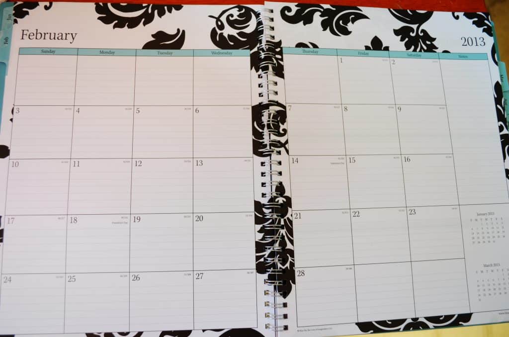 calendar, planner, organization notebook