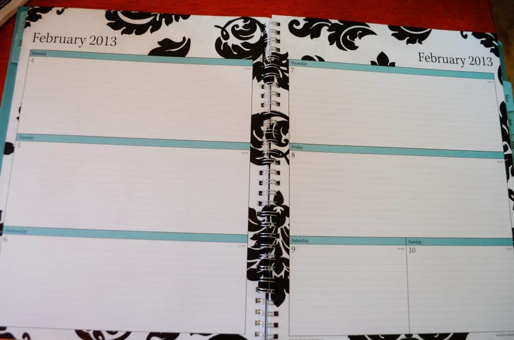 calendar, planner, organization notebook