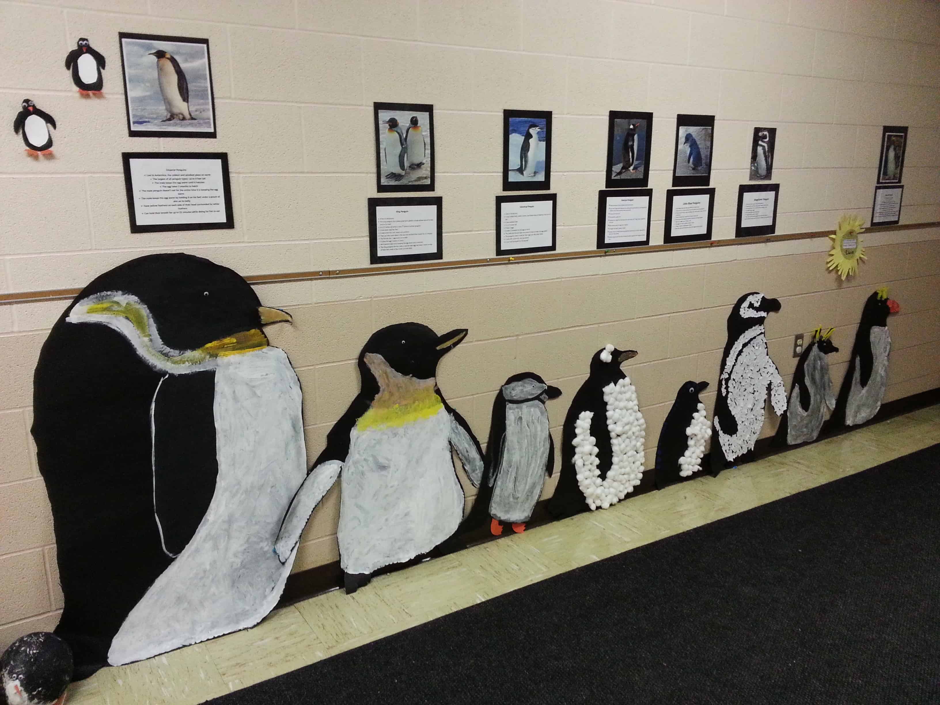 penguin classroom decor activity