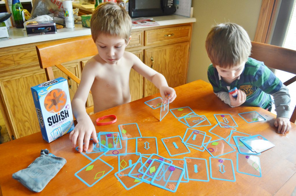 Thinkfun Swish Transparent Card Game For Children Kids Play Fun 