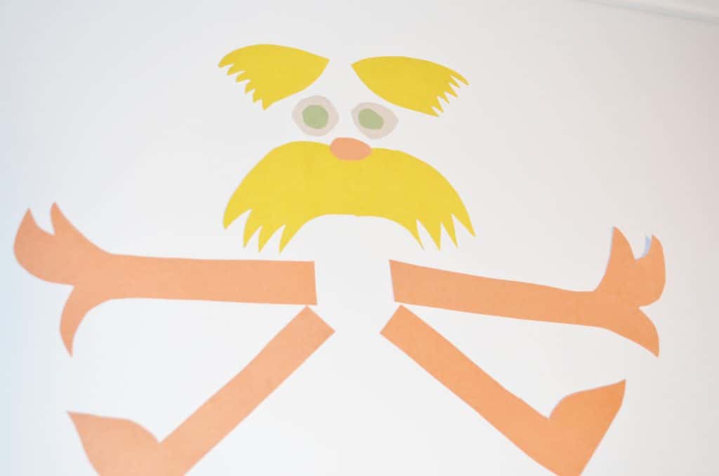 DIY Dr Seuss Lorax Pinata