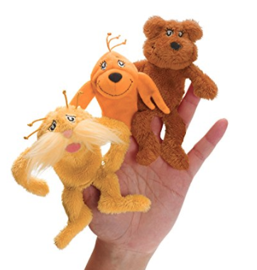 Dr Seuss The Lorax Finger Puppets