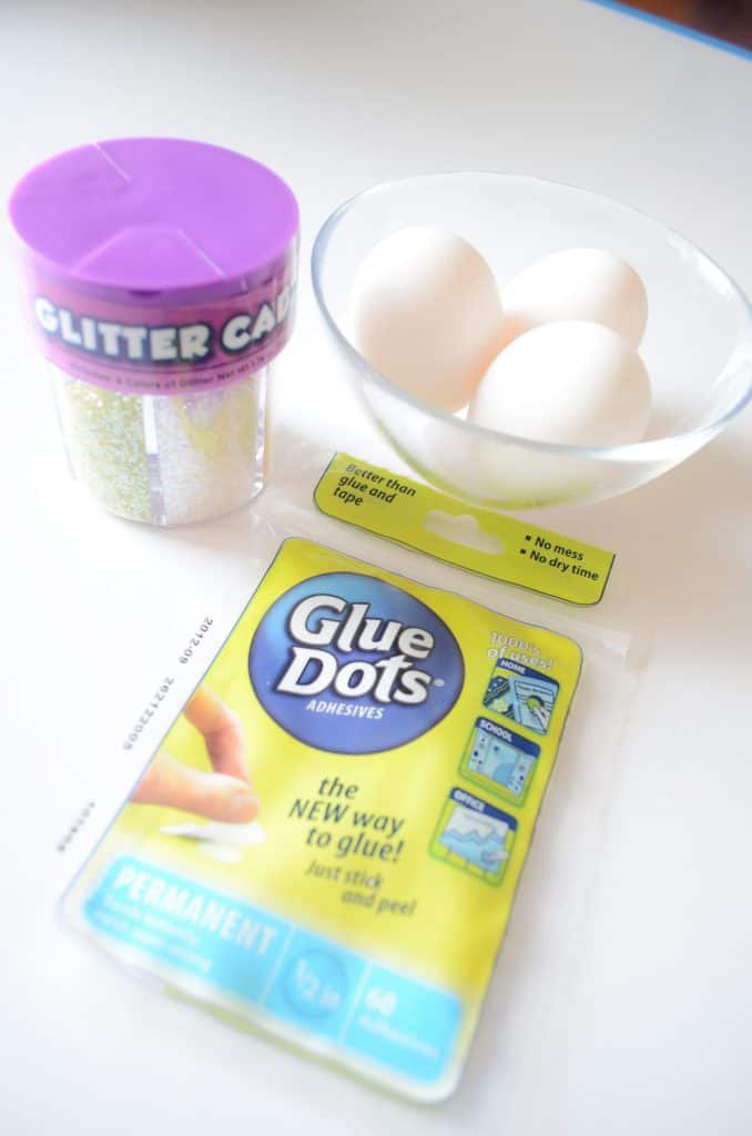 Glue Dots Easter Egg Craft