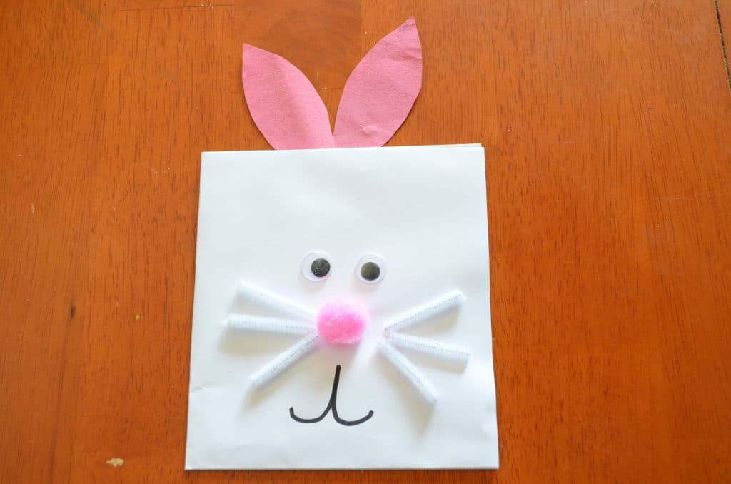 Easy Easter Bunny Spring Craft