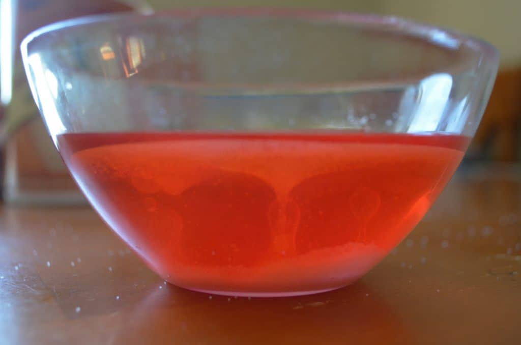 Lava Science Experiment in a Bowl