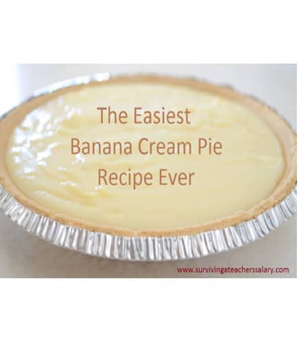 easiest southern banana cream pie recipe ever