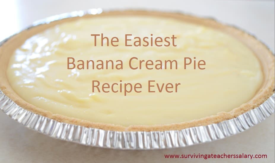 southern banana cream pie recipe