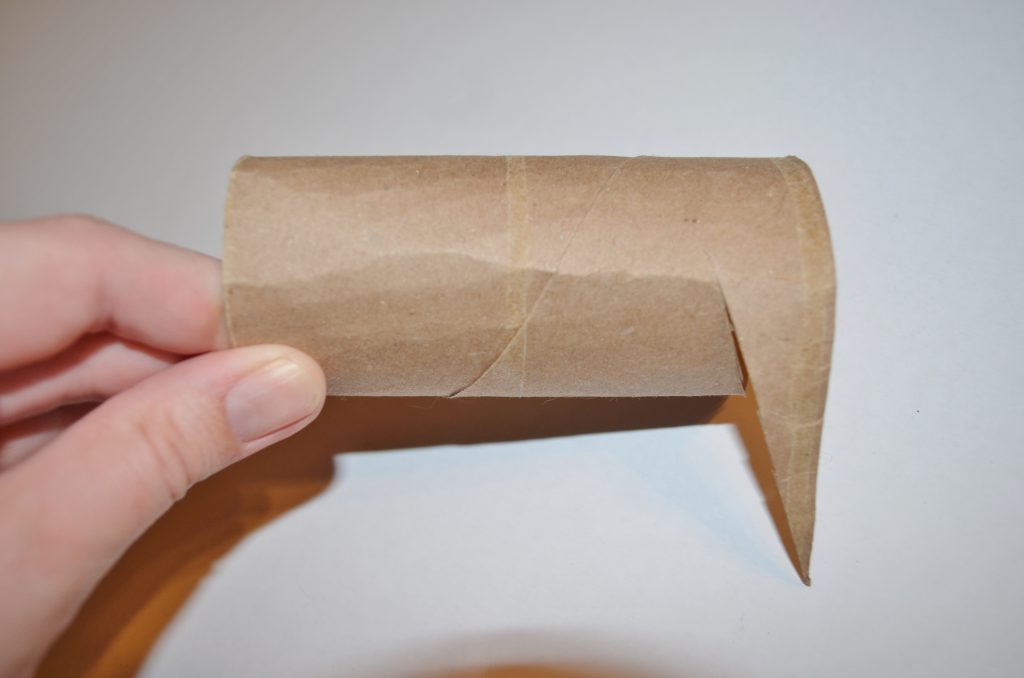 recycled toilet paper tube snake craft