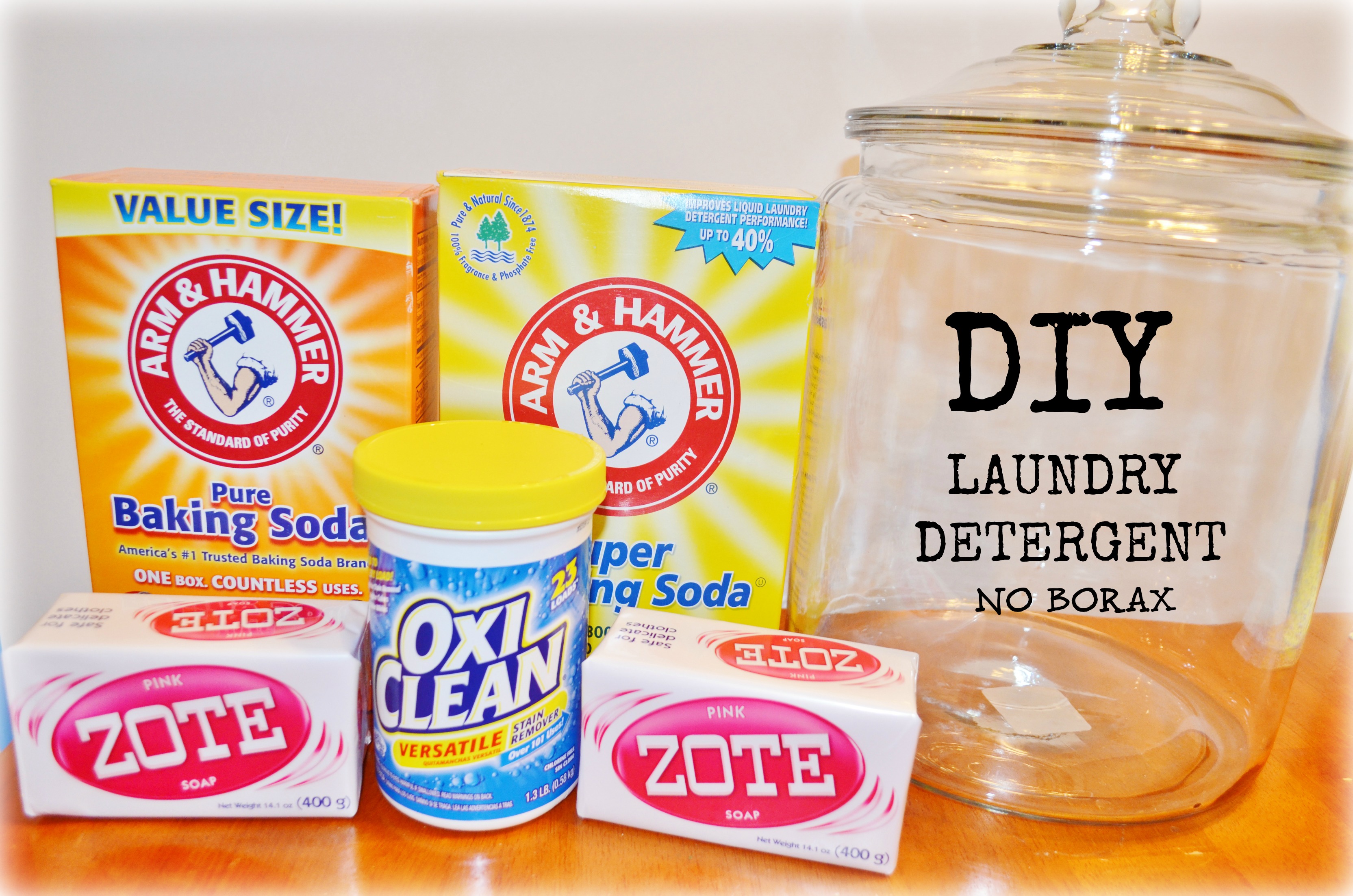 Diy Homemade Laundry Detergent Recipe No Borax