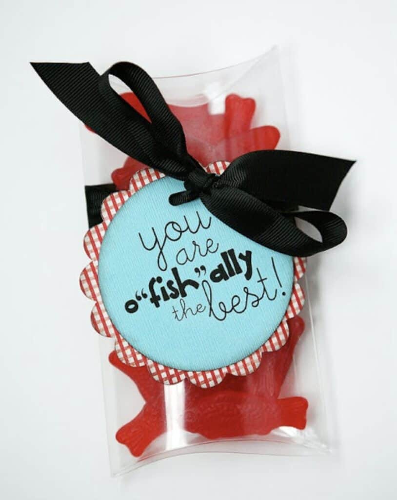 swedish fish teacher appreciation idea