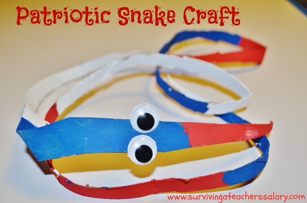 snake craft for kids