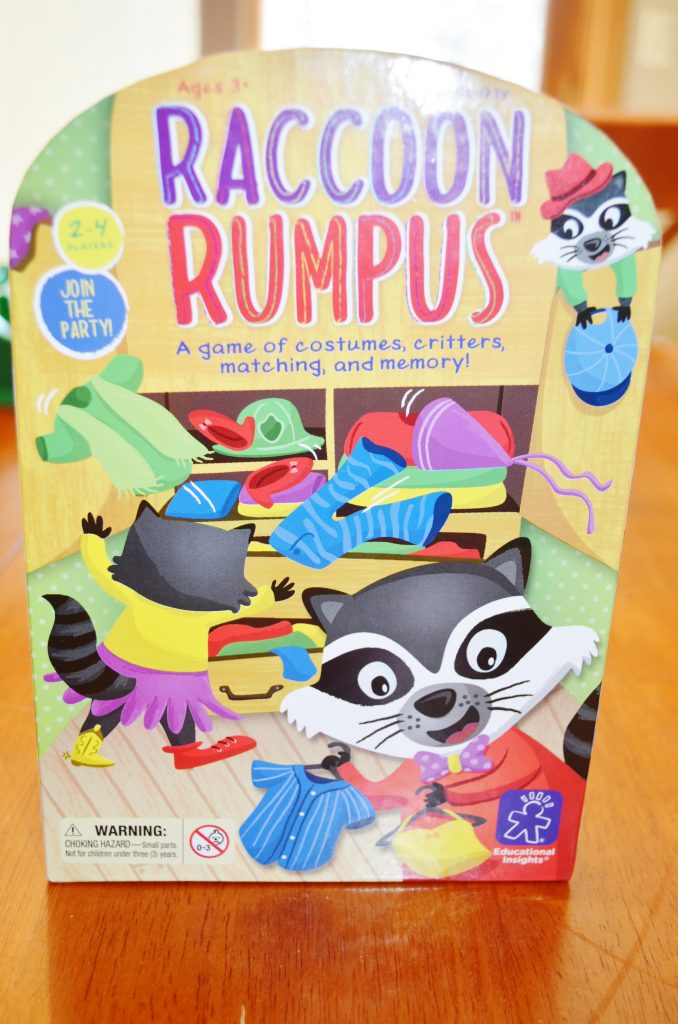 Raccoon Rumpus Preschool Game