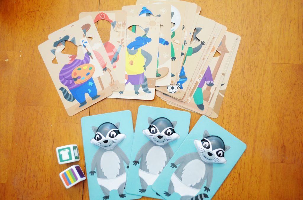 Raccoon Rumpus Preschool Game