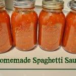 Homemade Spaghetti Sauce Recipe