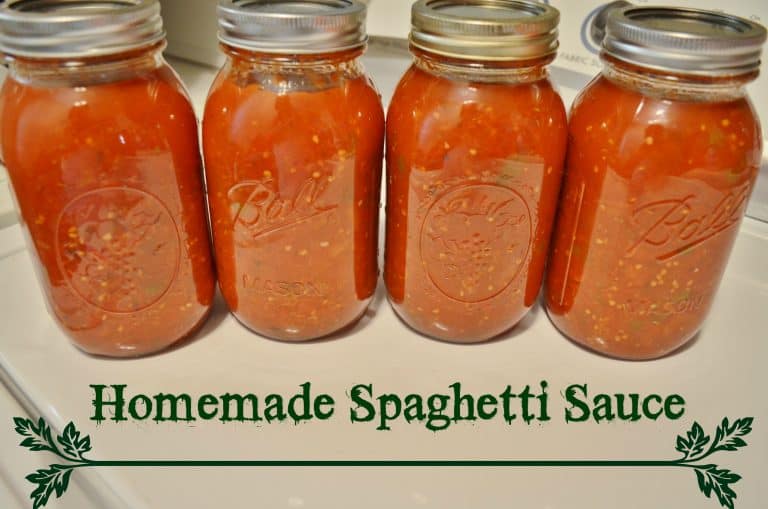 How to Make Homemade Spaghetti Sauce Canning Recipe Tutorial