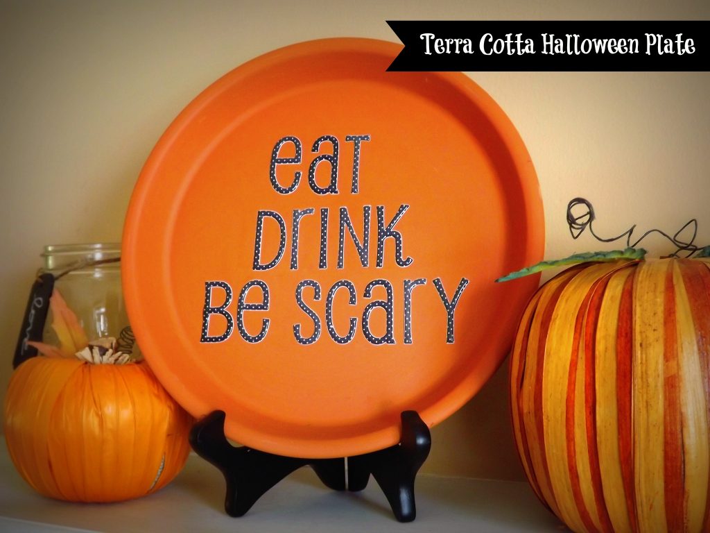 Halloween Fall Terra Cotta Decor Craft