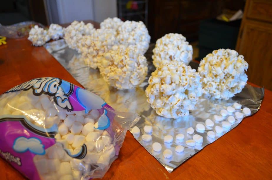 homemade popcorn balls