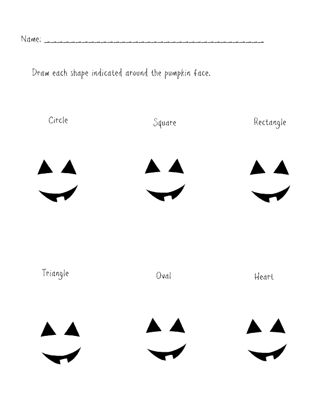 Free printable pumpkin math worksheets