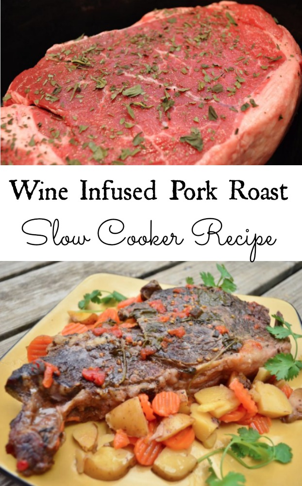 Wine Infused Pork Roast Slow Cooker Recipe