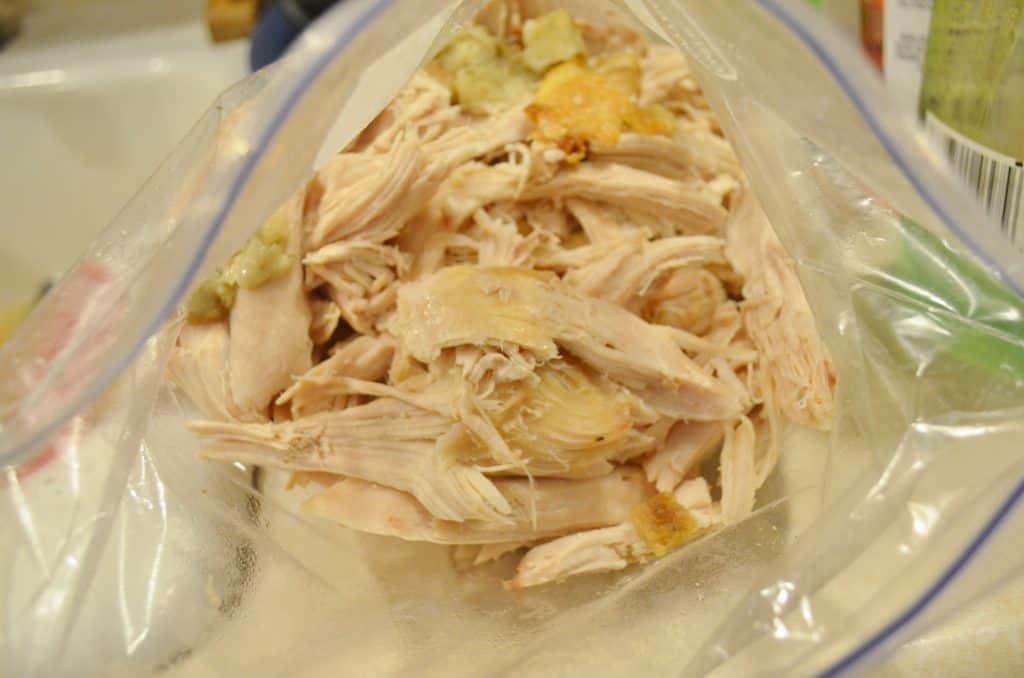 bag of turkey leftover ideas