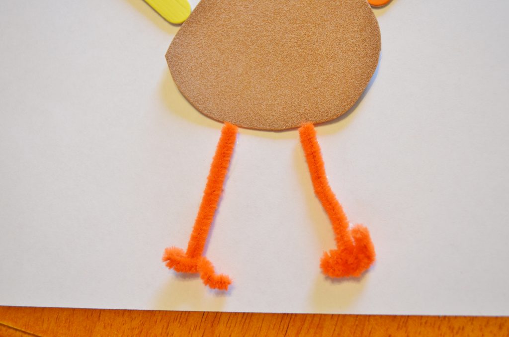 Thanksgiving Turkey Craft Sticks Craft for Kids - Gobble Gobble