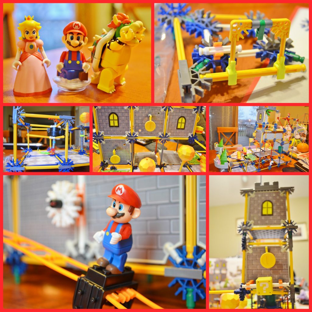 KNEX Mario Castle Collage